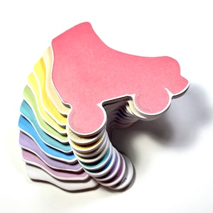 Roller Skate Shape Sticky Note Pads!