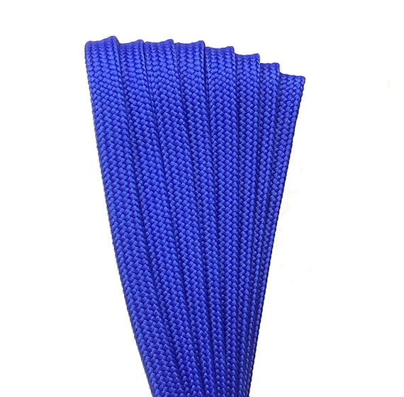 Derby Laces Spark Schnürsenkel Purple Teal | 9mm Breite Flachband | Für Schuhe, Skates, Stiefel