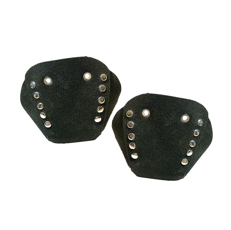 Black Suede Roller Skate Toe Caps Etsy