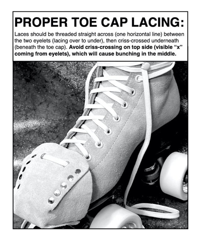 ROLLERSTUFF Red Suede Roller Skate Toe Caps / Toe Guards moxi Etsy