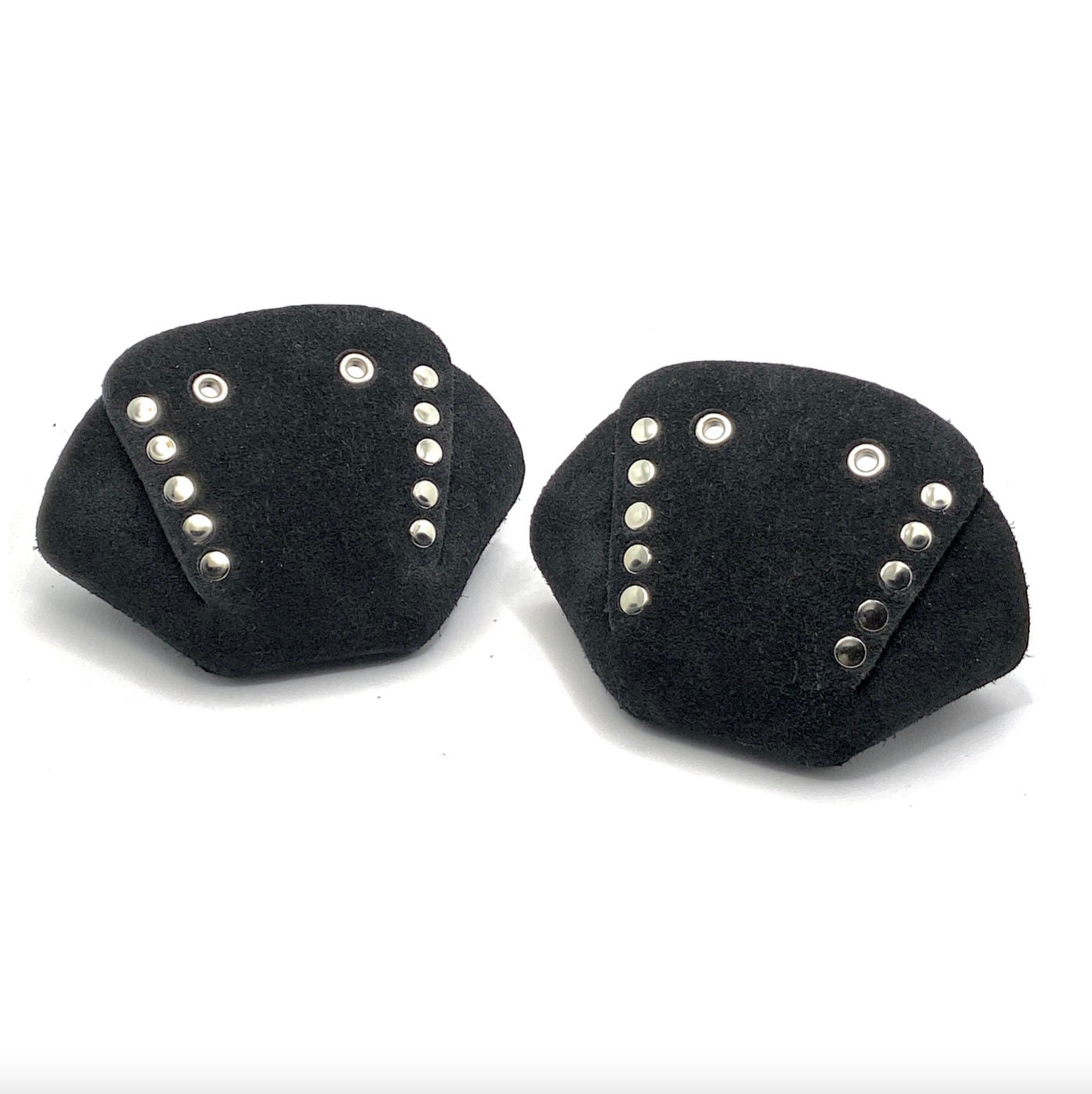 Schwarze Wildlederkappen für Rollschuhe (Paar) von ROLLERSTUFF