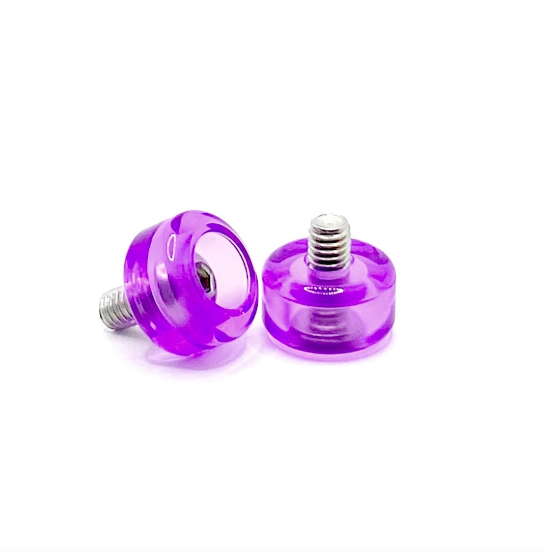 Bolton Purple Gemstone Roller Skate Toe Plugs Jam Plugs Etsy