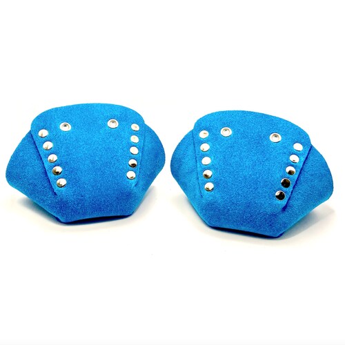 Light Blue Glitter Suede Roller Skate Toe Caps / Toe Guards Etsy