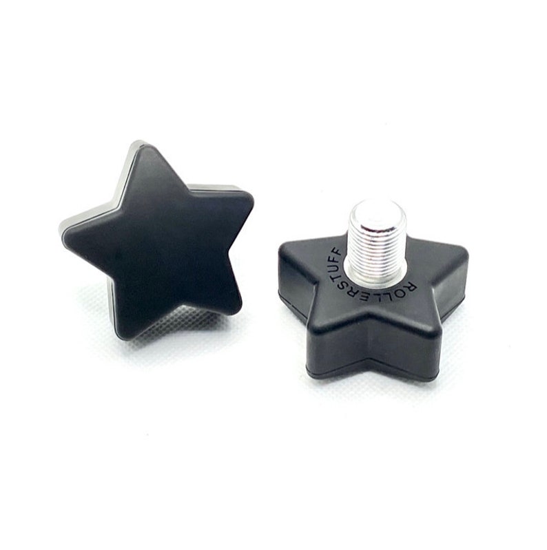 TWINKLE TOES Star Toe Stops, Paul Stanley Black (Pair)