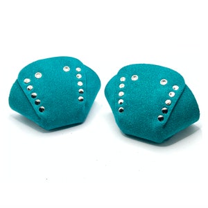 Jade Wildlederkappen für Rollschuhe / Zehenschützer, Moxi Jade Lampenschirm (Paar) von ROLLERSTUFF