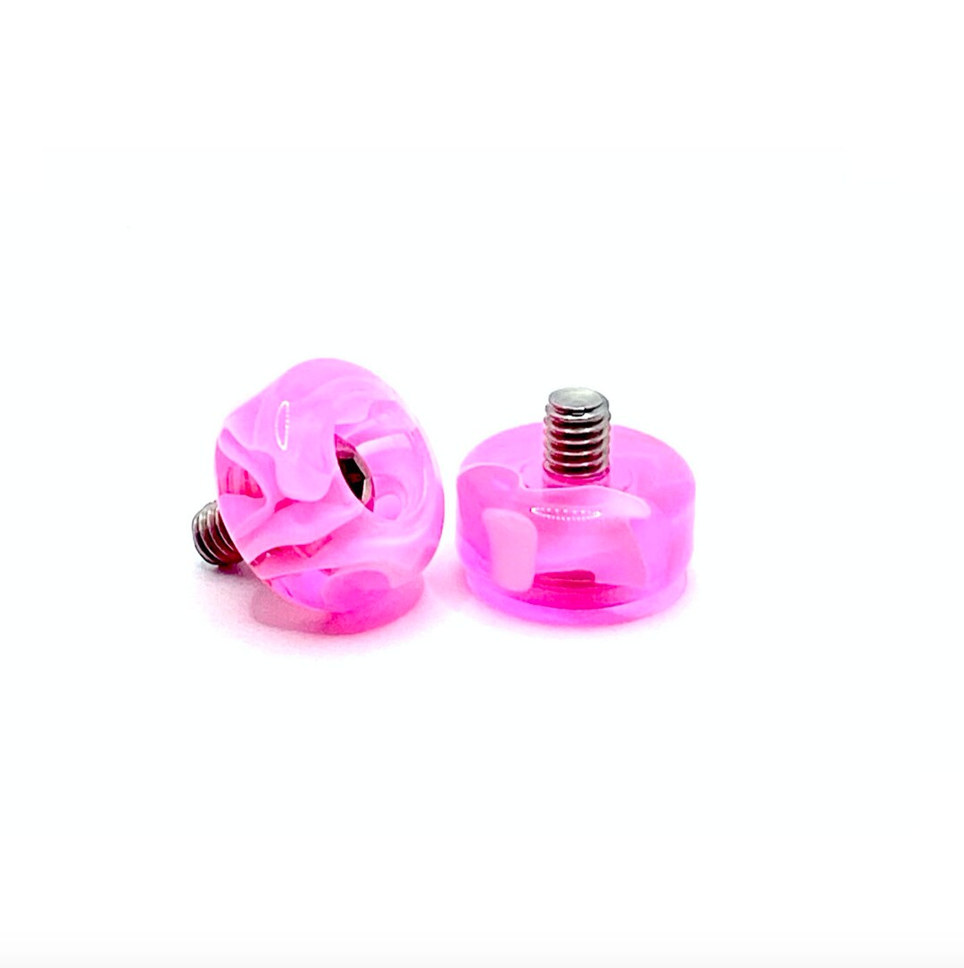 Bolton Pink Swirl Roller Skate Toe Plugs Jam Plugs Dance Etsy
