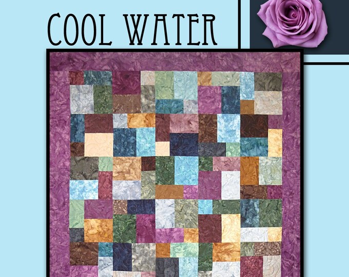 Cool Water Quilt Pattern by Villa Rosa Designs Etsy