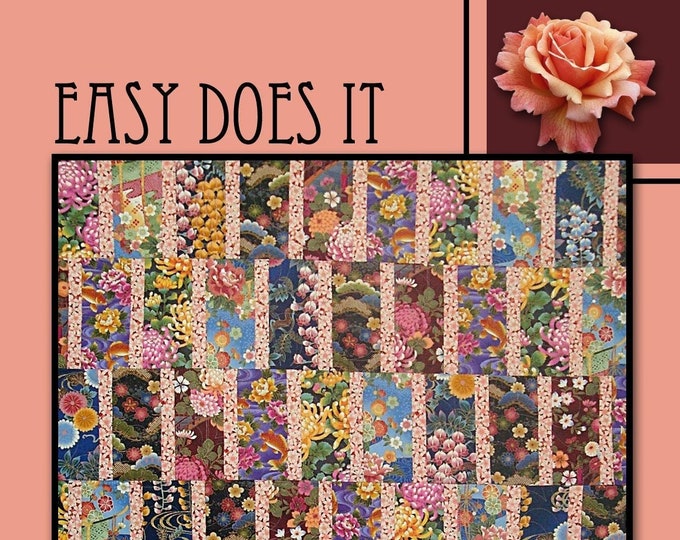 Easy Does It Quilt Pattern by Villa Rosa Designs Uses Fat Etsy