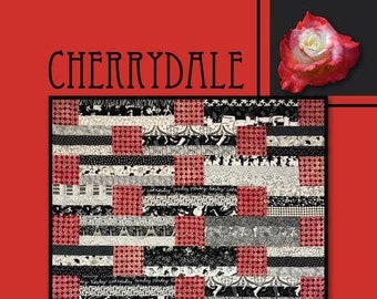 Cherrydale Quilt Pattern by Villa Rosa Designs - Uses 2 1/2" Strips
