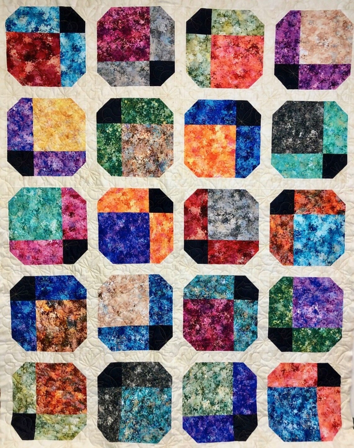 June Bugs Quilt Pattern by Running Doe for Villa Rosa Designs Etsy