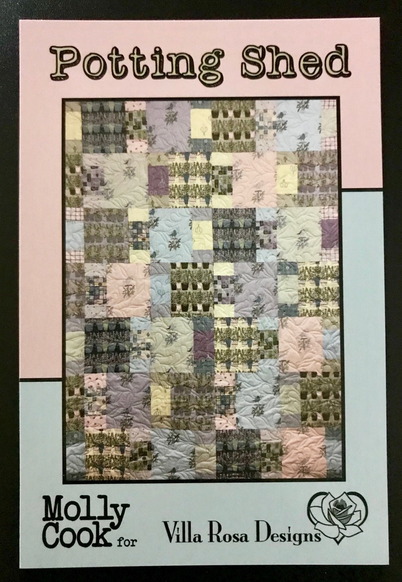 Potting Shed Quilt Pattern from Villa Rosa Designs Etsy