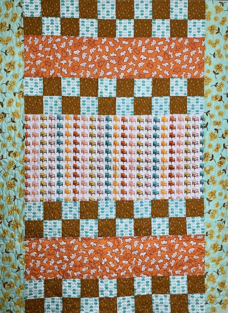 Gingersnap Quilt Pattern From Villa Rosa Designs Uses 1/2 Etsy