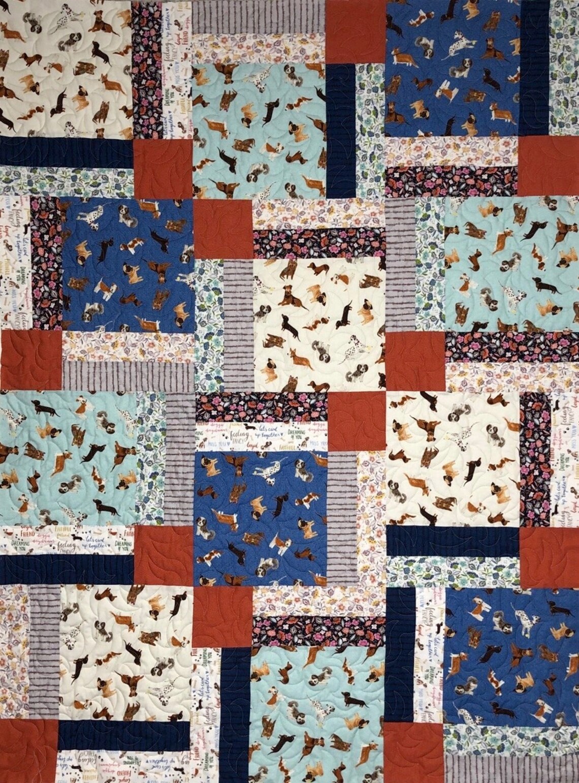 Nursery Rhymes Quilt Pattern by Tricia Lynn Maloney for Villa Etsy