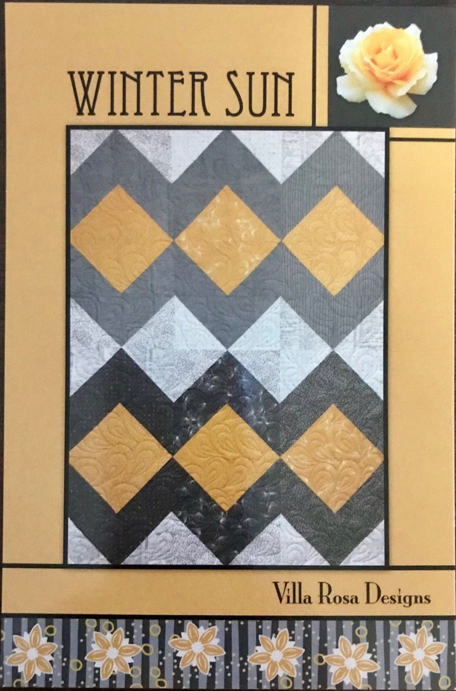 Winter Sun Quilt Pattern by Villa Rosa Designs Etsy