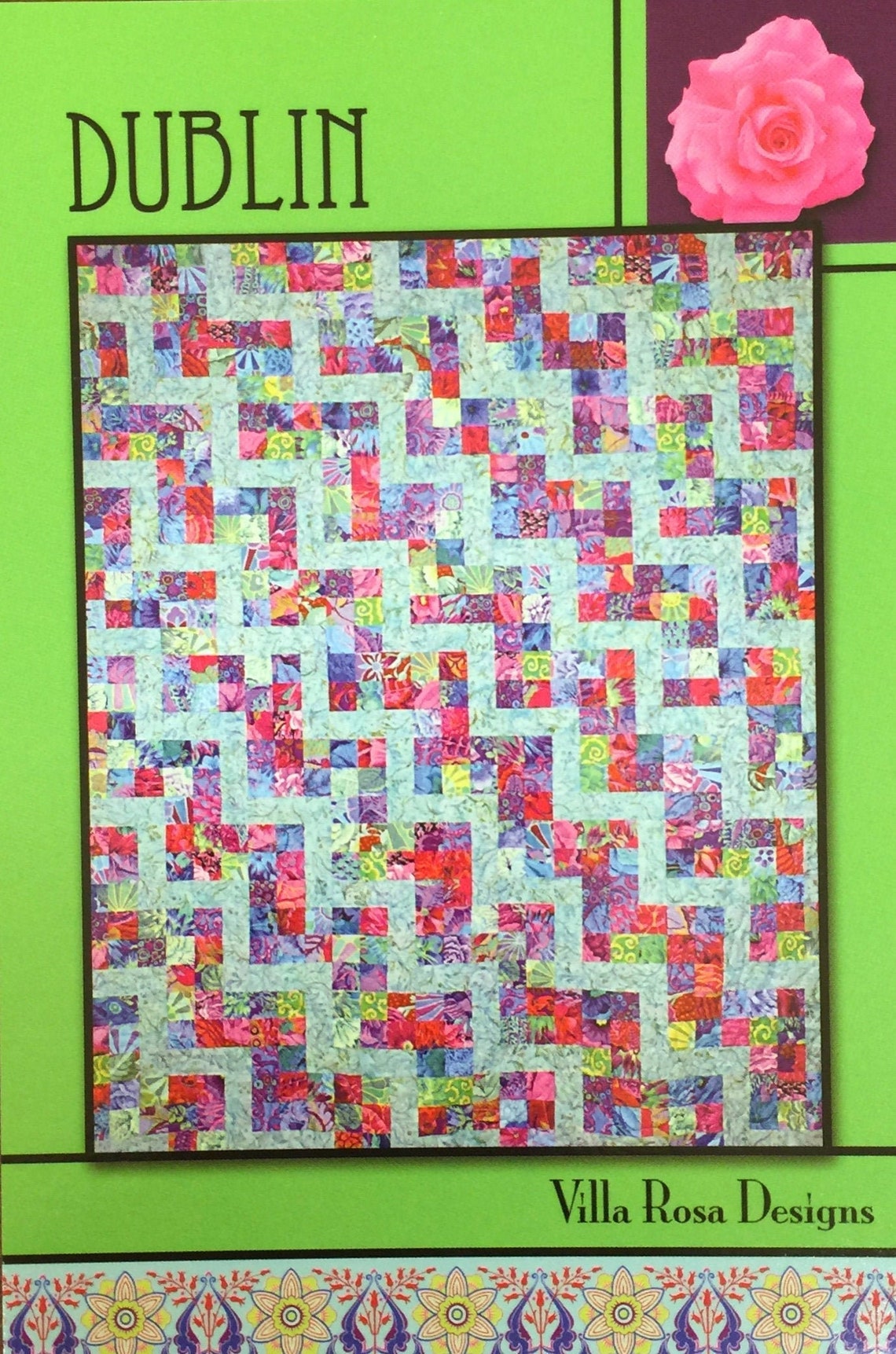 Dublin Quilt Pattern by Villa Rosa Designs Etsy