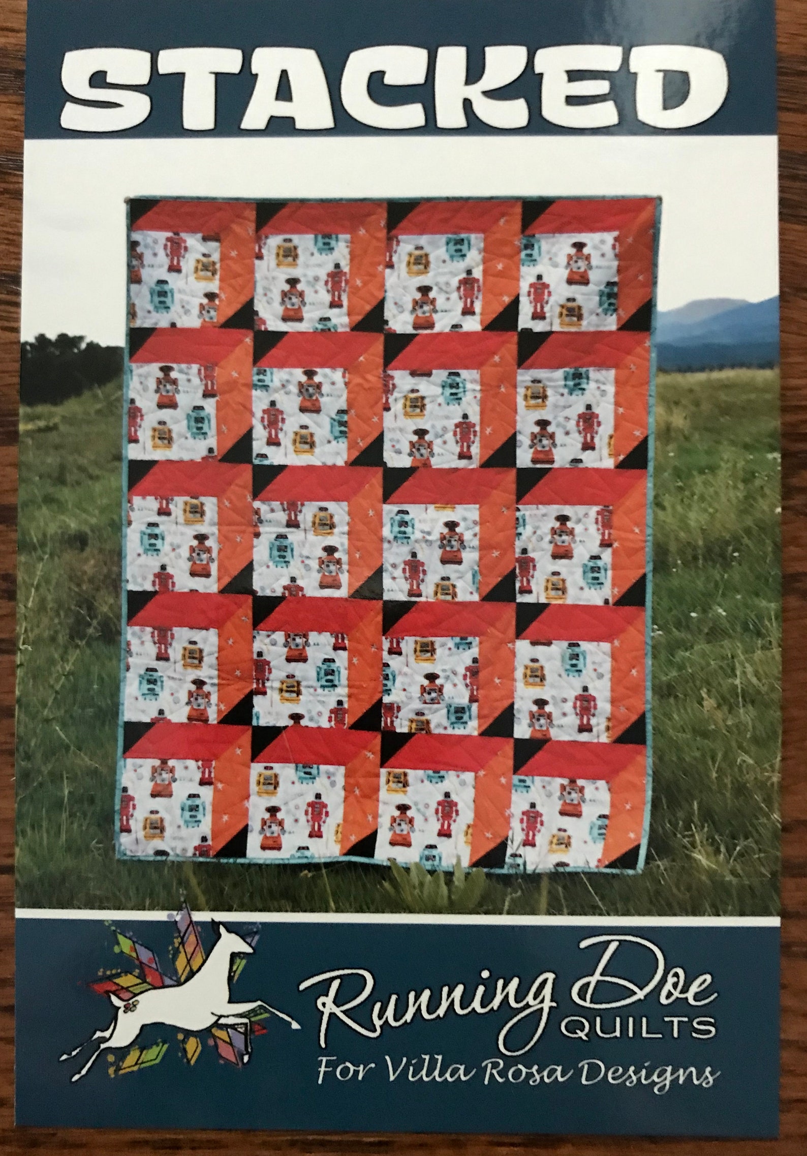 Stacked Quilt Pattern From Villa Rosa Designs Etsy