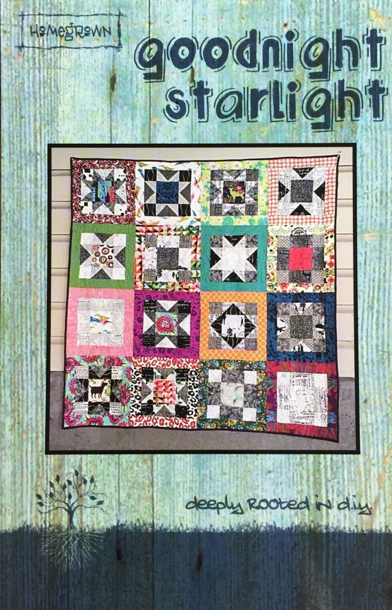 Goodnight Starlight Quilt Pattern from Villa Rosa Designs Etsy