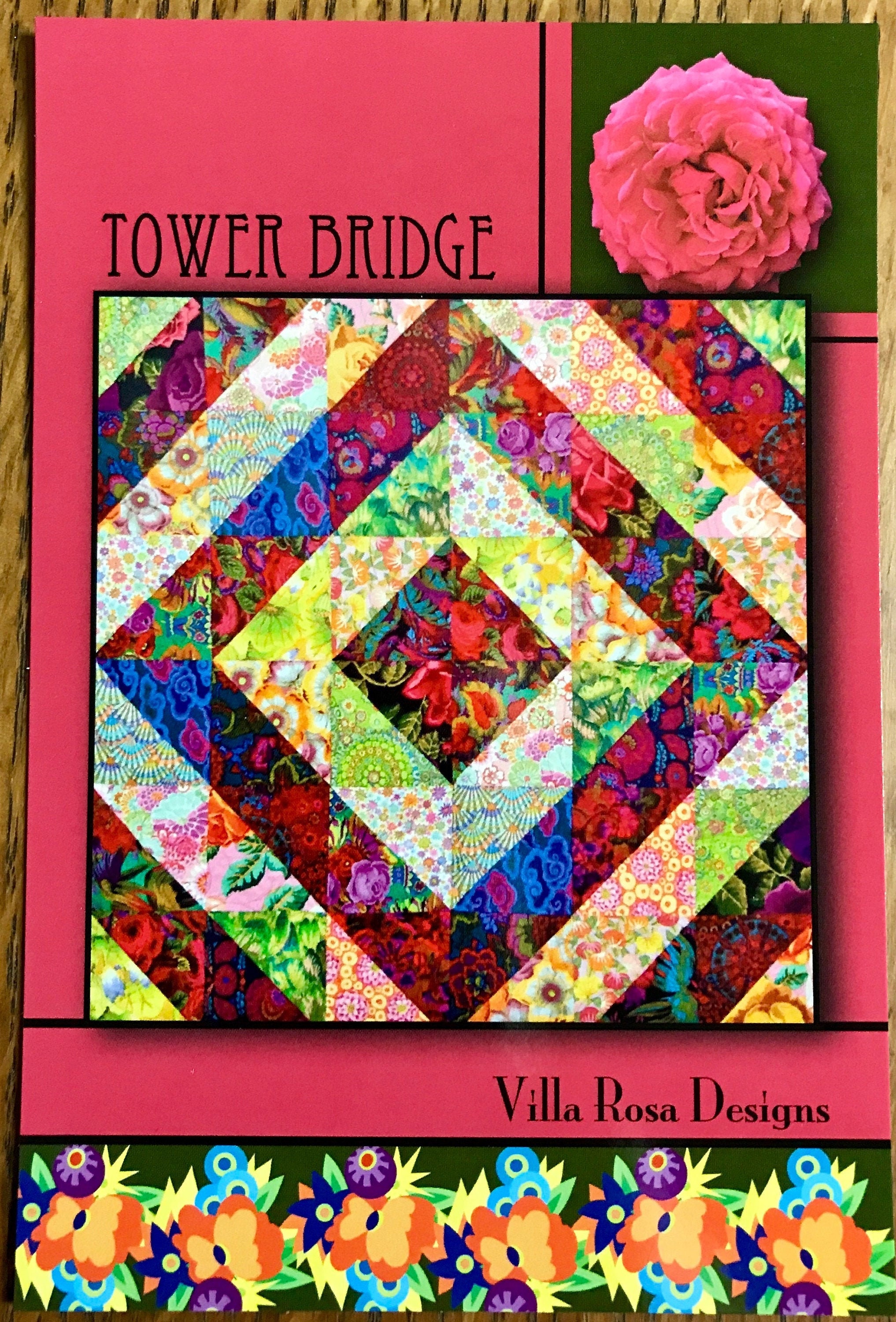 Tower Bridge Quilt Pattern by Villa Rosa Designs Etsy