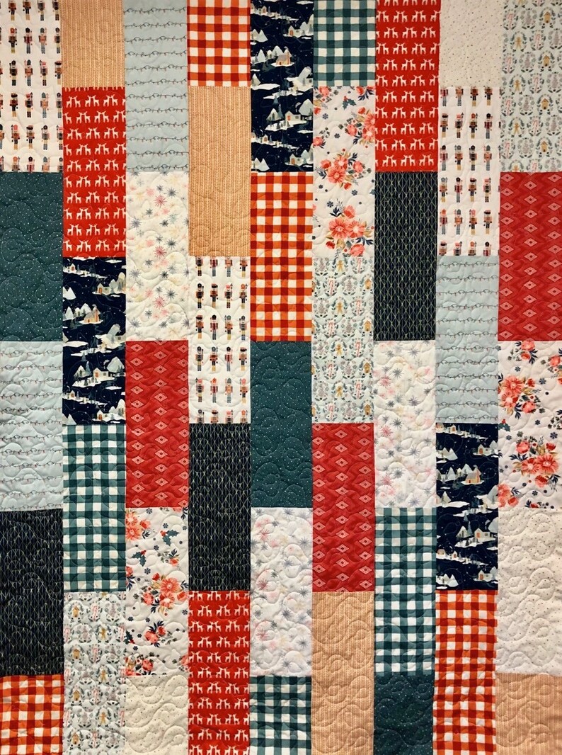 Spice Drop Quilt Pattern by Villa Rosa Designs Uses Fat Etsy