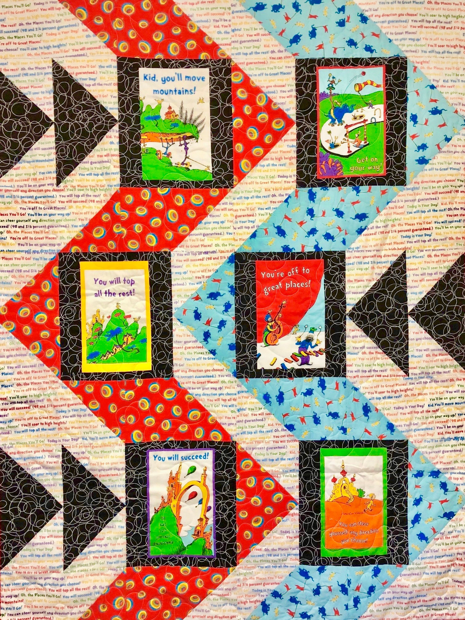 Bounce Quilt Pattern by Running Doe Quilts for Villa Rosa Etsy