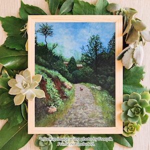 Fine Art Print &quot;Leading the Way&quot; | Giclee Print | Dachshund Wall Art