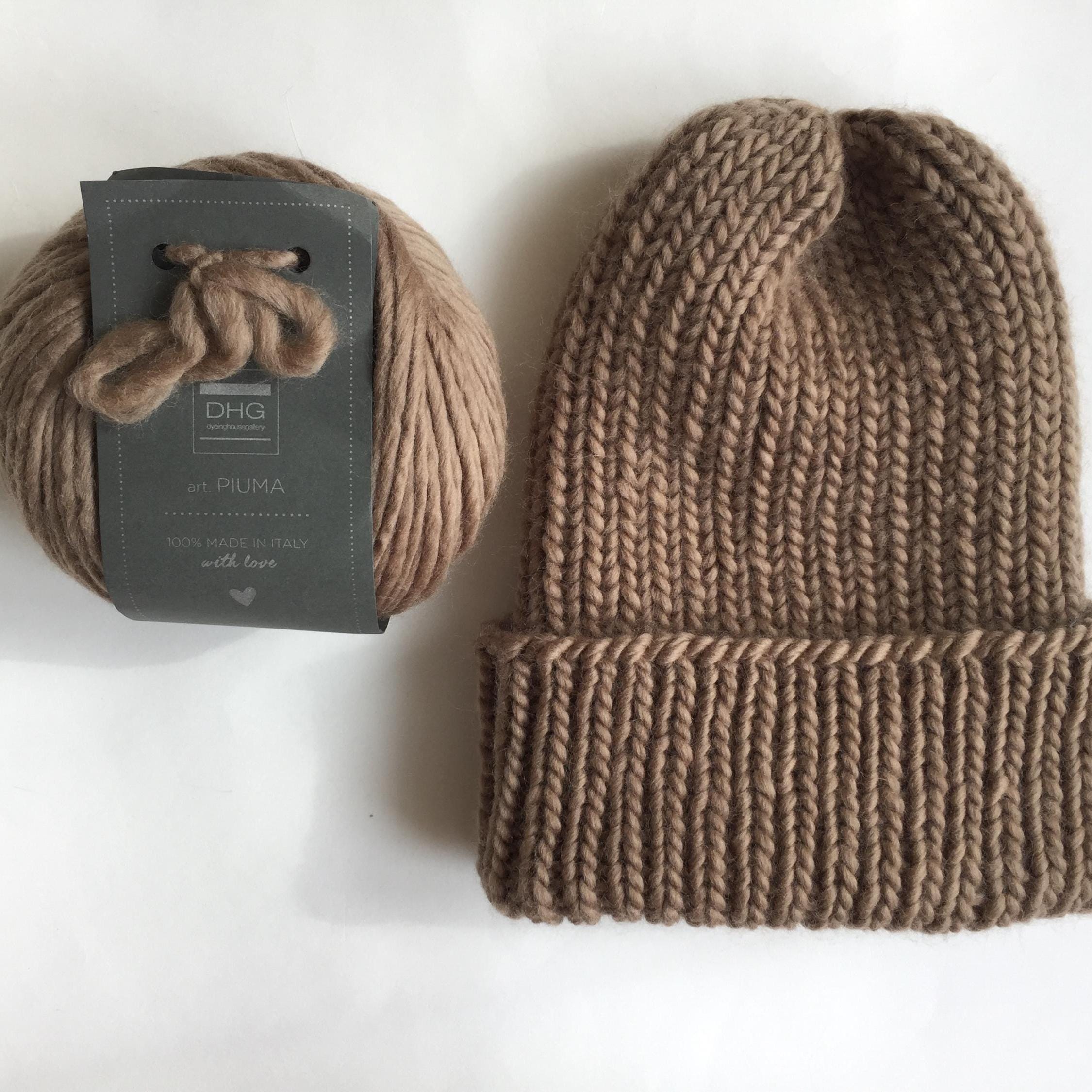 Handmade Hand Crafted It’s Fall Y’all Knit Hat adult size I main image 4