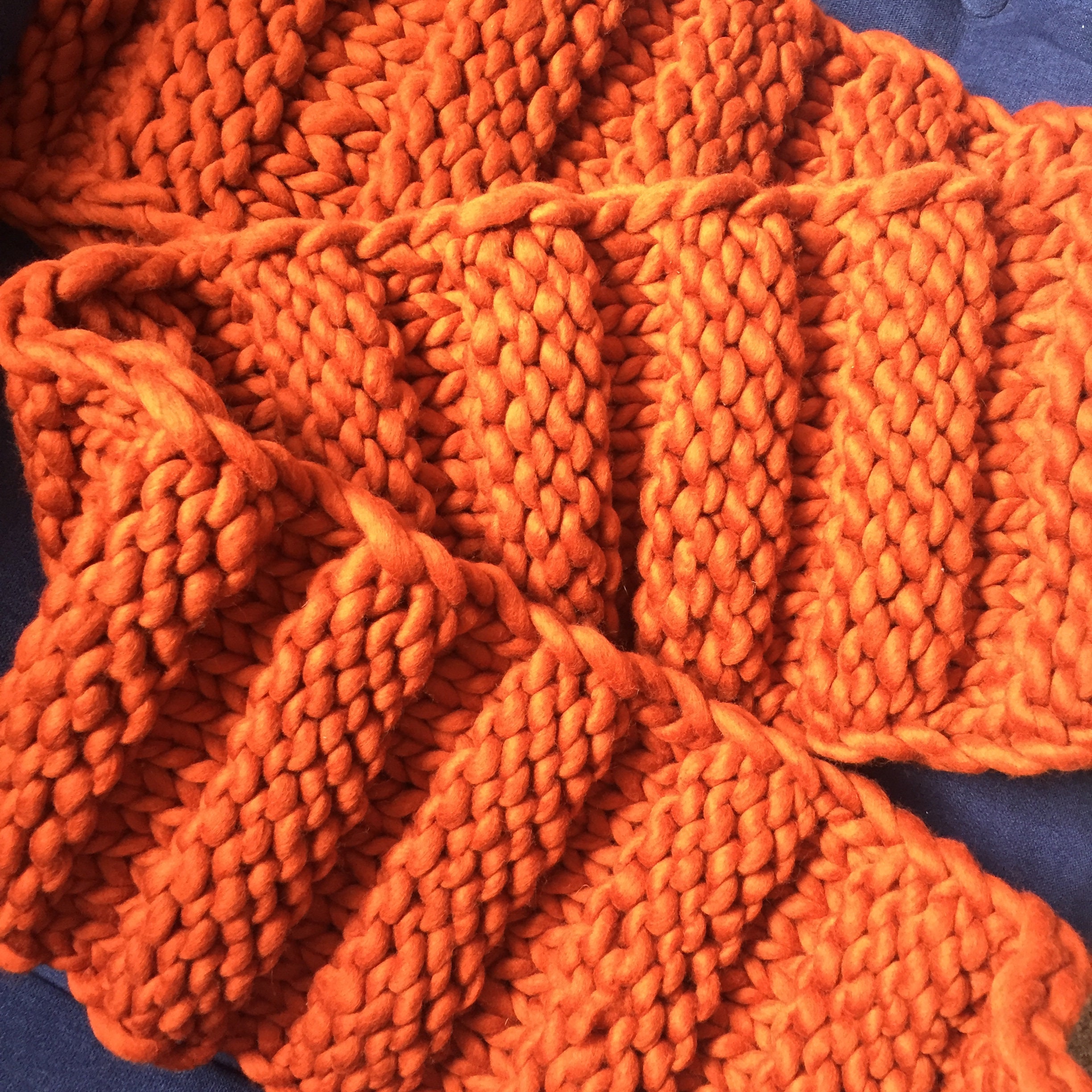 Colorblock Merino Wool Chunky Knit Scarf – Oversized Winter Scarf - Etsy