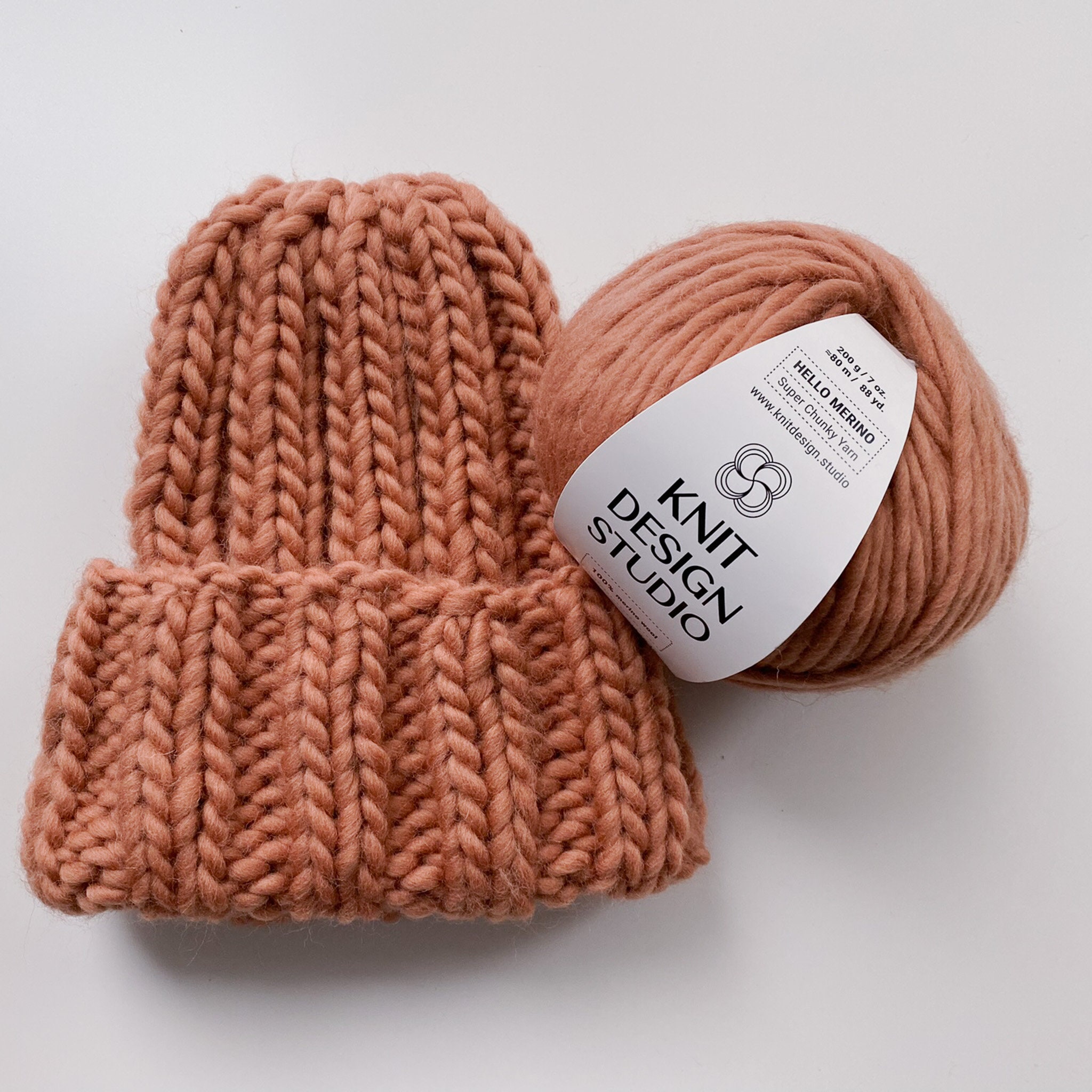 Super Chunky Bulky Merino Wool | Best Yarn for Learning How to Knit