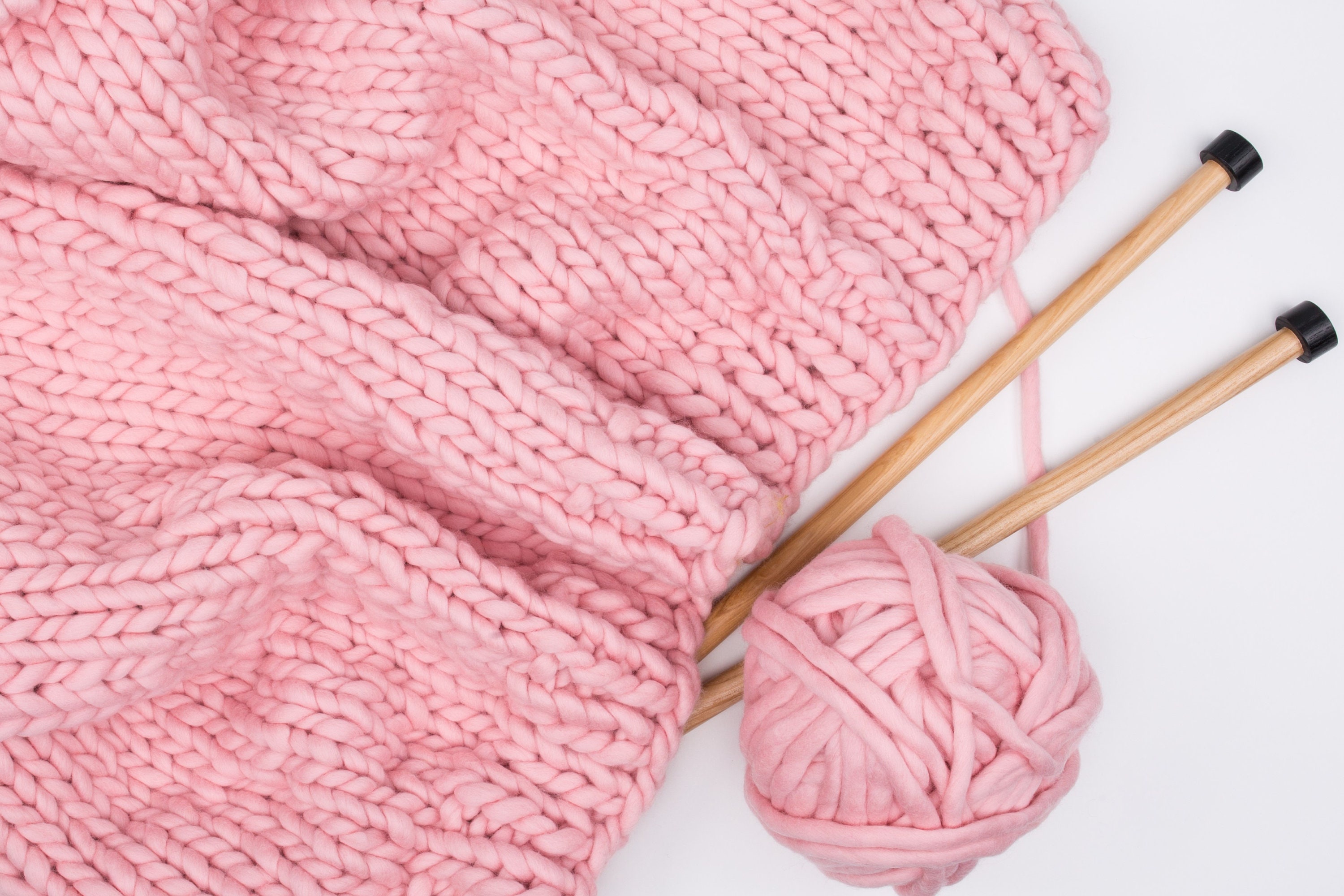 Big Knitting Needles 15mm US 19. Straight Wooden Knitting Etsy