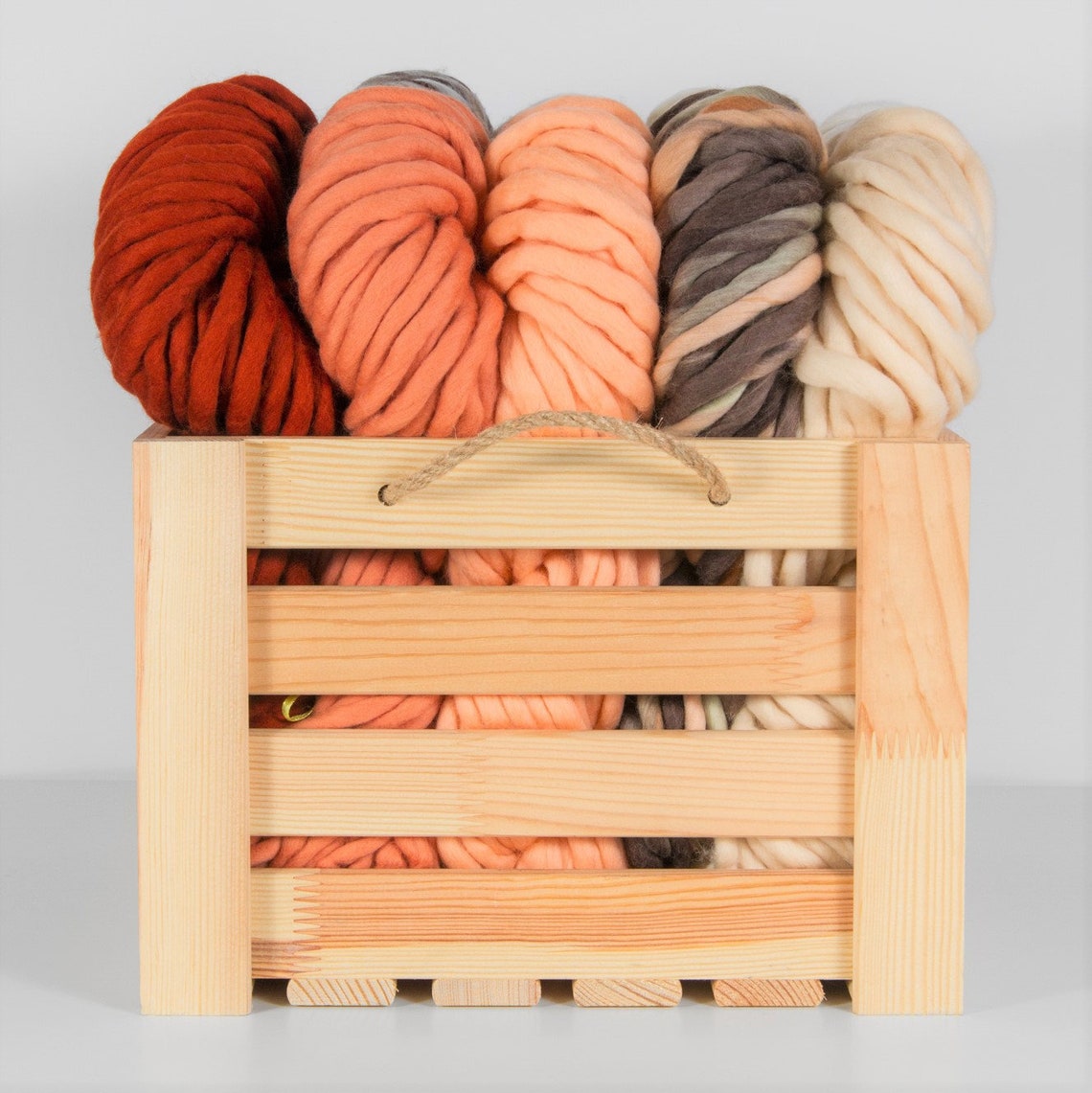 Chunky yarn Hand knit blanket yarn Jumbo bulky yarn Etsy