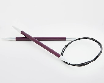 6 mm (US 10) Rundstricknadeln KnitPro Zing - Knit Pro Metall Rundstricknadeln