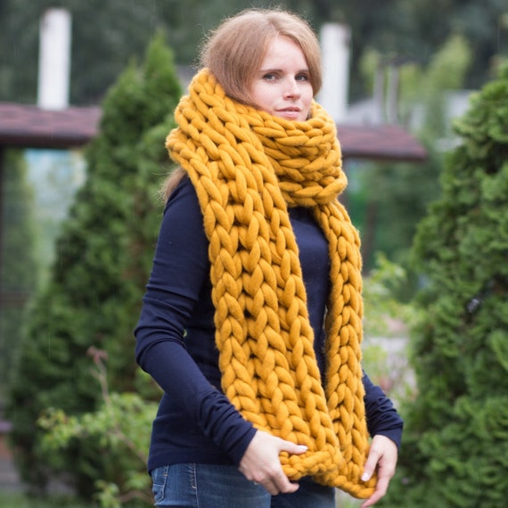 Oversized mustard scarf outlet