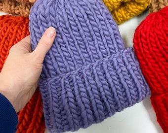 Herren Wintermütze - Fischer Grobstrick-Mütze