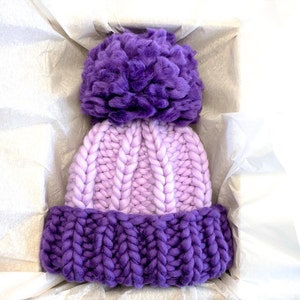 Handspun chunky yarn 100g Super bulky felted merino wool yarn Thick knitting yarn image 6