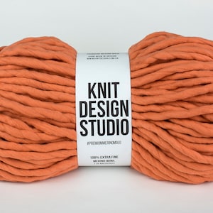 Extra chunky merino wool yarn - Super thick bulky yarn - Jumbo merino wool roving yarn - Hand spun giant wool