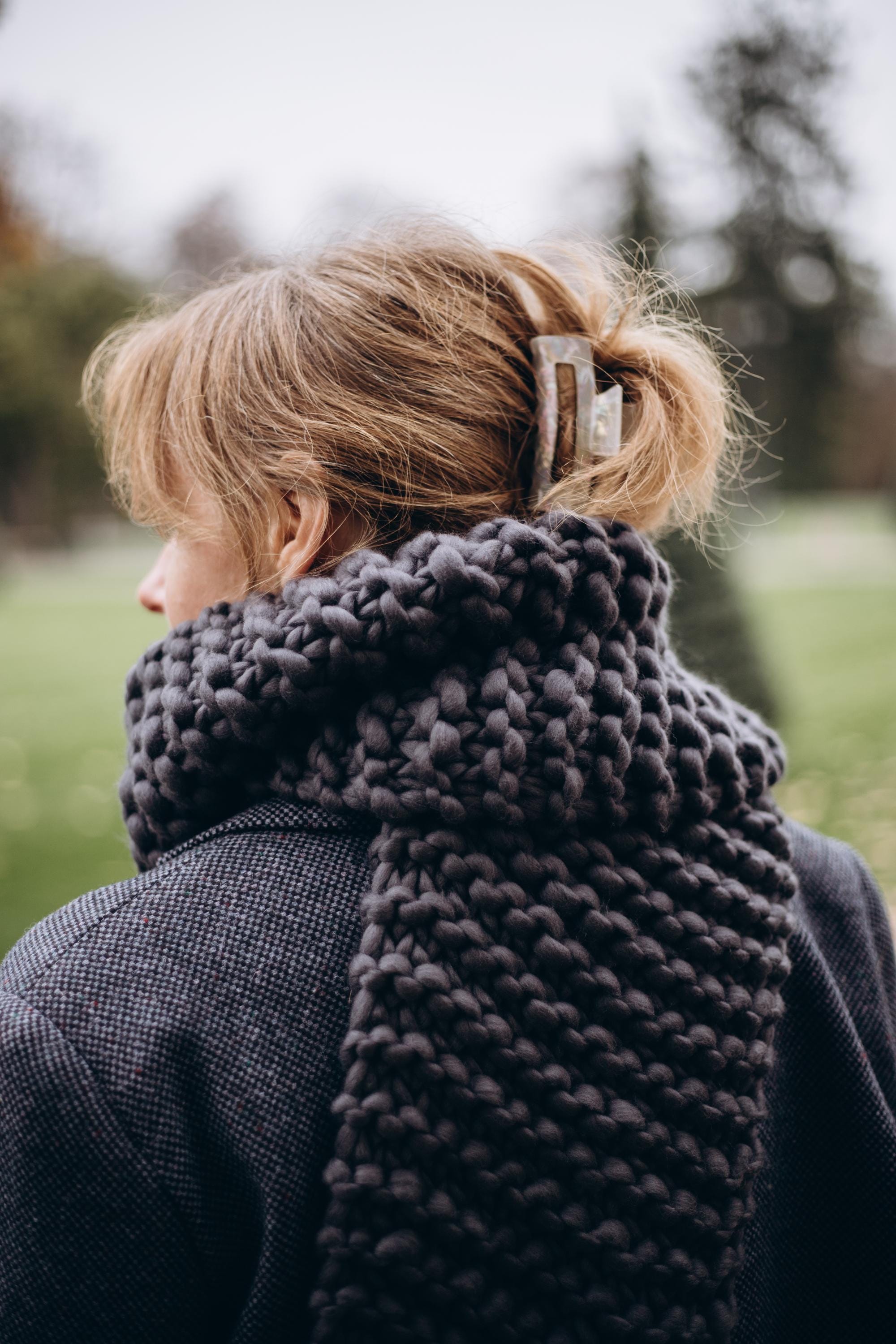Duories Écharpe D'hiver Pour Femme - Unisexe - Écharpe Tricotée - Longue écharpe Vintage - Grande écharpe Pour Homme - En Laine épaisse Et Chaude - Écharpe Longue D'hiver En Tricot, Vert