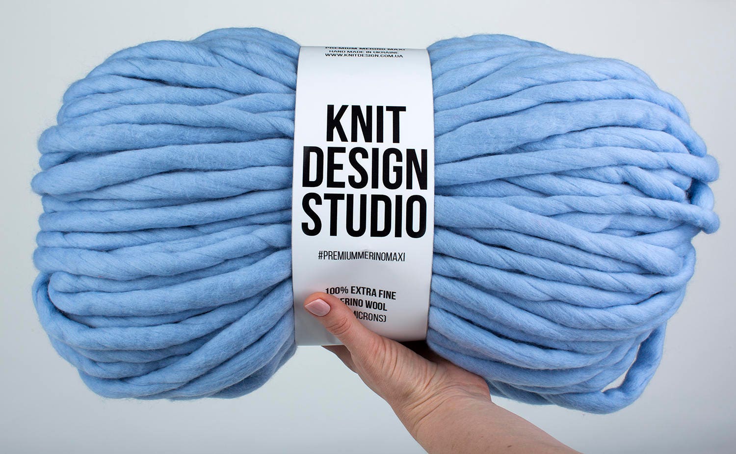 Light blue jumbo yarn 300g Merino wool chunky yarn Bulky Etsy