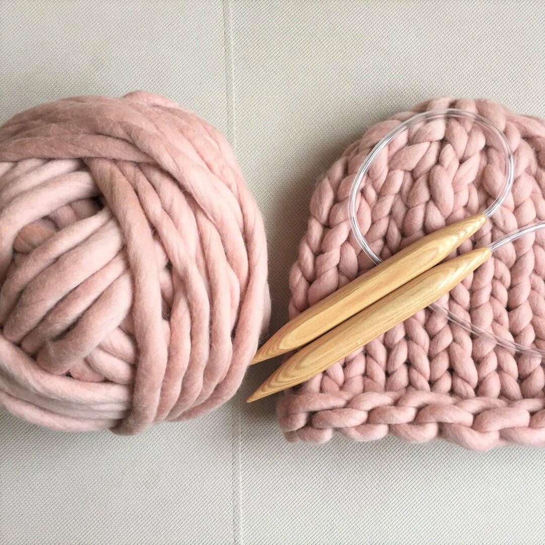 Chunky Knit Kit. Helsinki Hat KNITTING KIT. Giant Knitting Etsy