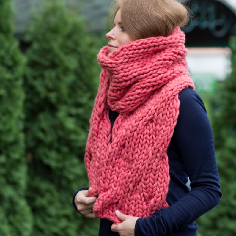 KNITTING PATTERN Cable Knit Scarf Pattern Knitted Scarf - Etsy