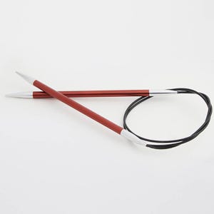 5,5 mm (US 9) Rundstricknadeln KnitPro Zing - Knit Pro Metall Rundstricknadeln