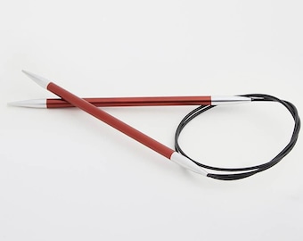 5,5 mm (US 9) Rundstricknadeln KnitPro Zing - Knit Pro Metall Rundstricknadeln