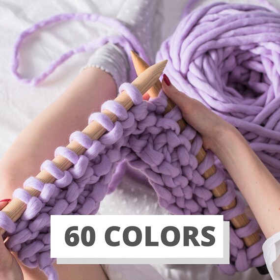 big chunky yarn