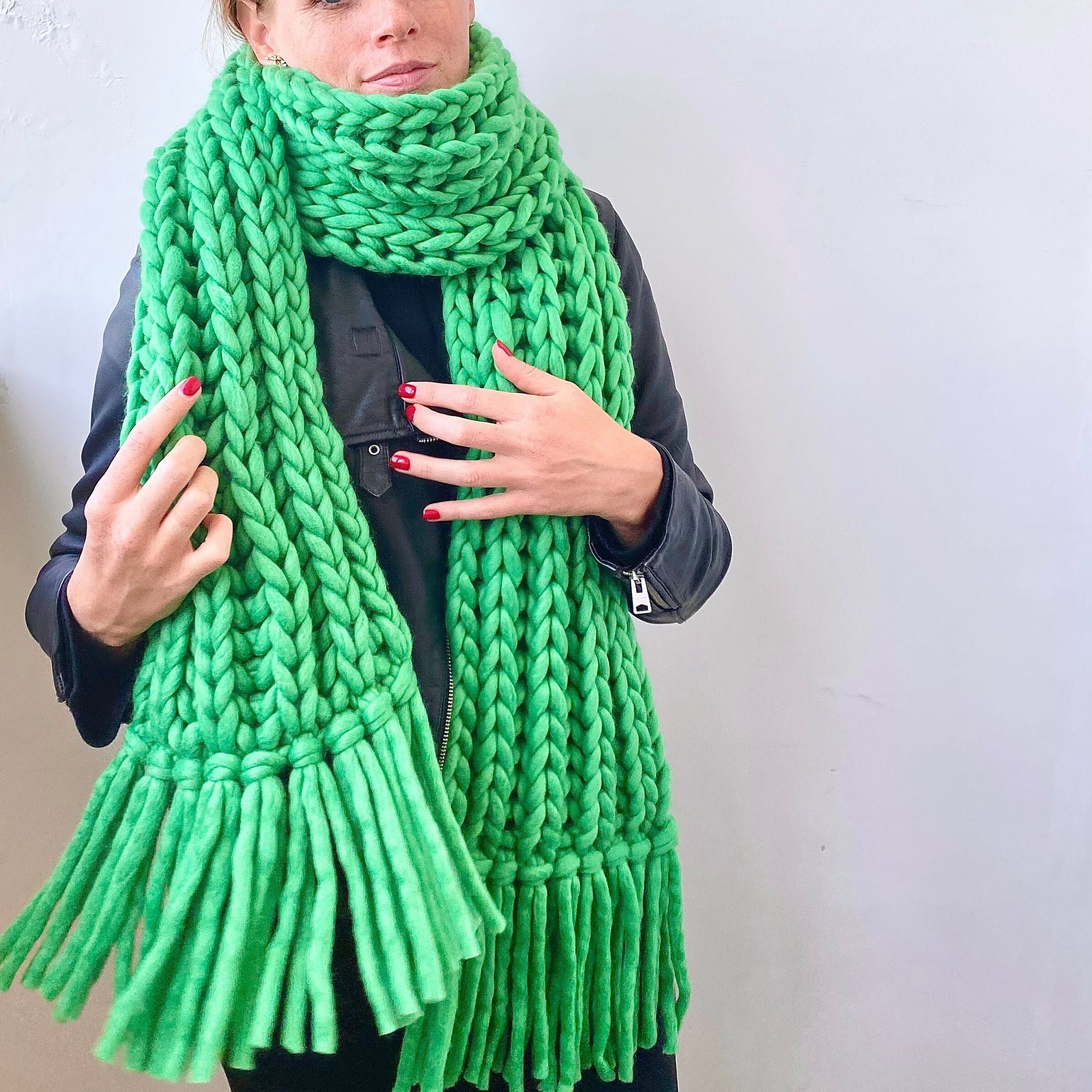 Hollister chunky woven scarf deals