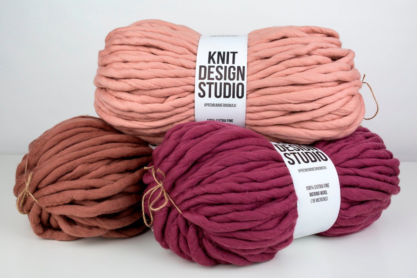 Beige Jumbo Bulky Yarn 300g Thick Yarn Super Chunky Wool Etsy