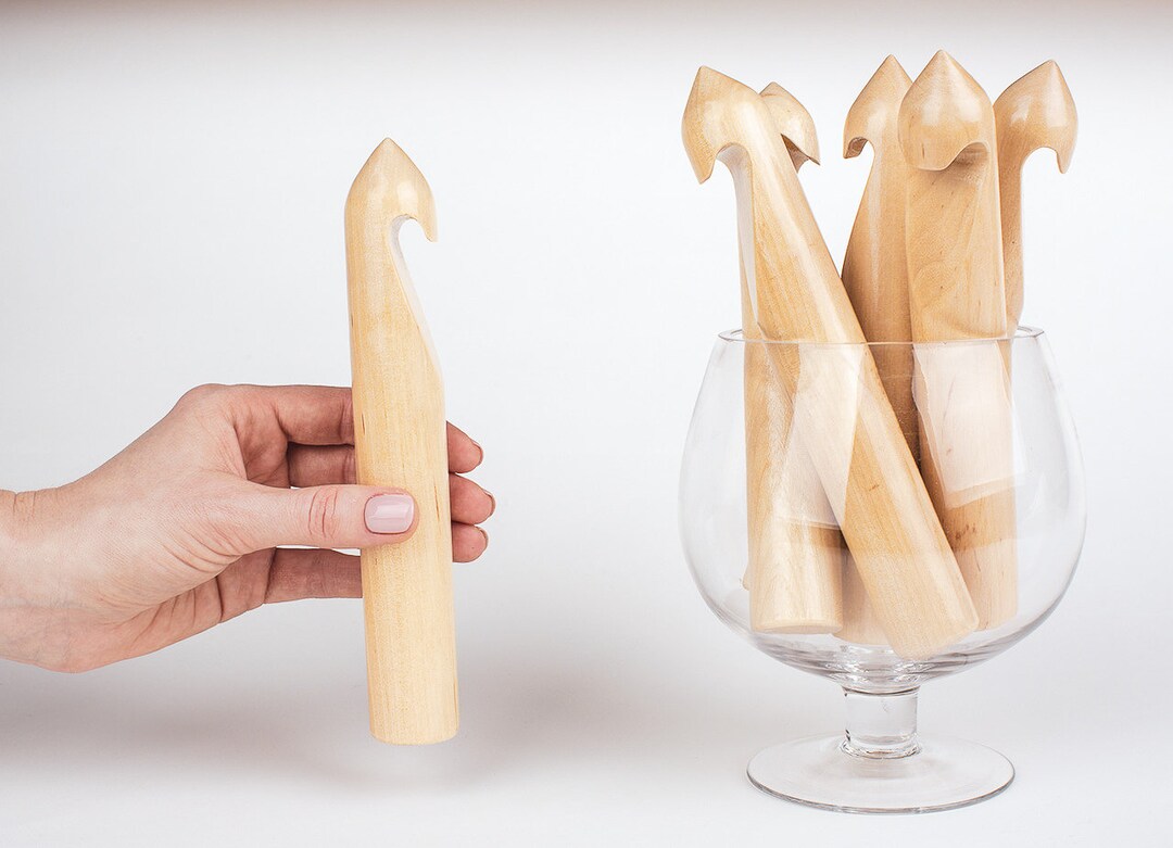 30 Mm Giant Crochet Hook Jumbo Crochet Hook Big Crochet Etsy
