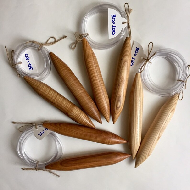 Giant 30mm Circular Knitting Needles Wooden Needles for Etsy