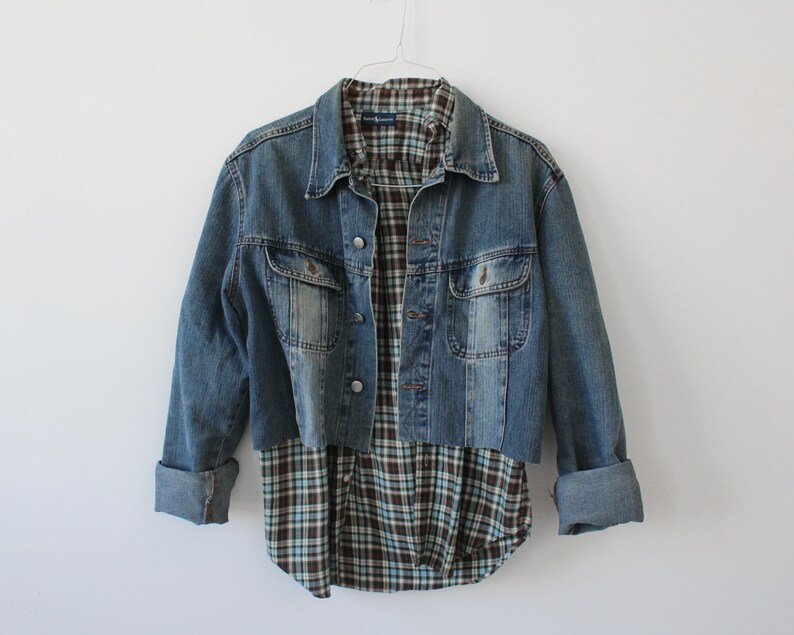 S Light Denim Jacket Women/'s