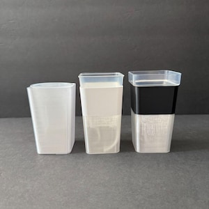 Mini Self-Watering Semi-Transparent Planter | Colorful Semi-Hydro Pot for Leca & Pon | Hydro-Friendly Semi-Hydroponic Pot