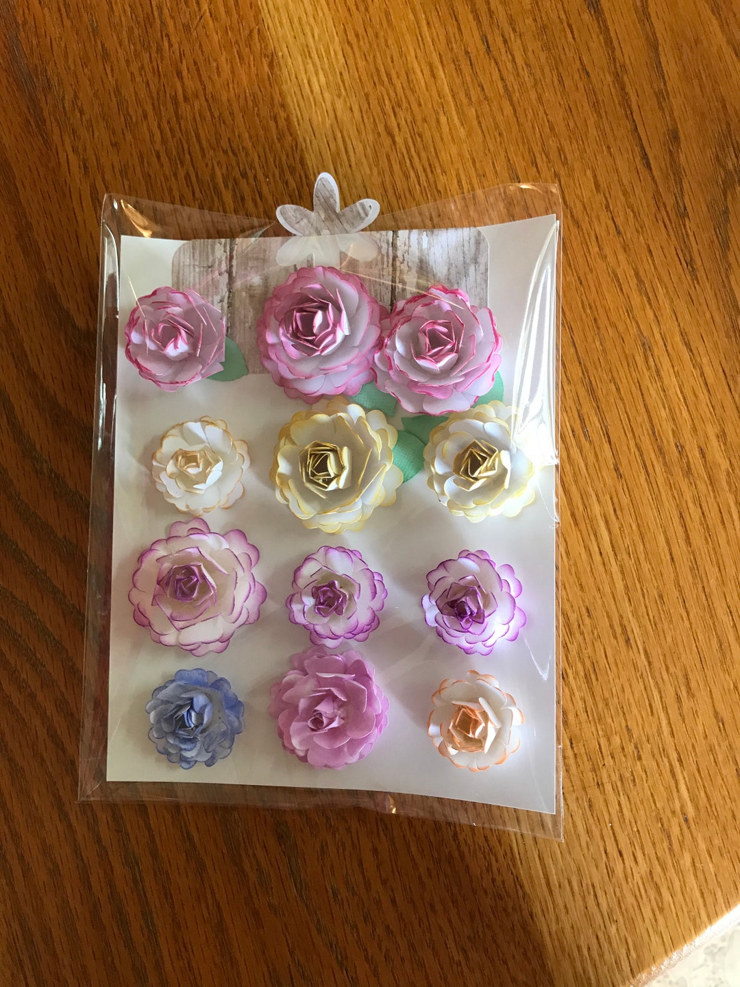 Assorted Paper Roses Paper Roses, Assorted Colors - Etsy