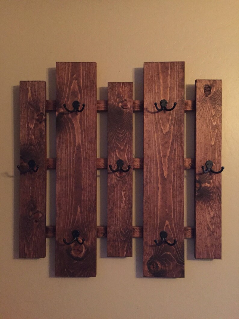 Hat rack coat rack purse rack entry way decor Home Etsy